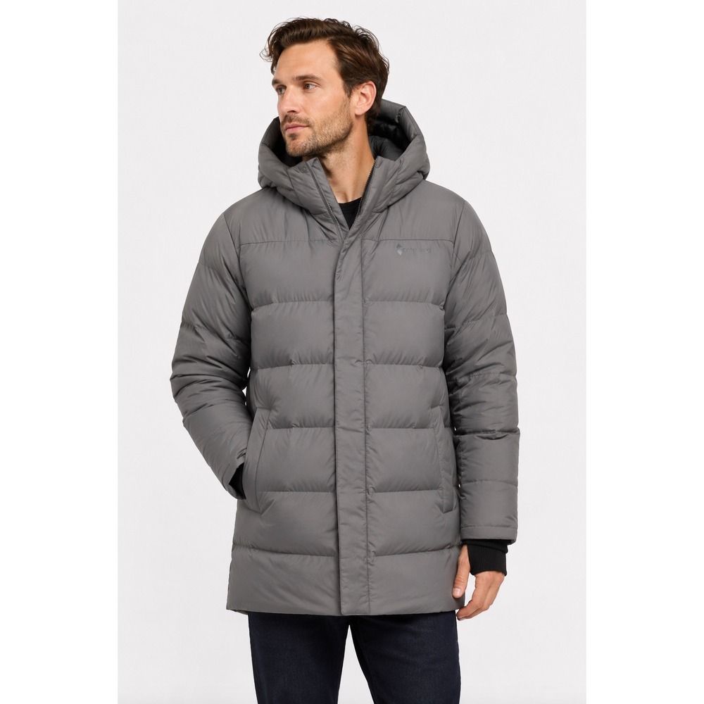 Cotopaxi Alivio Down Parka Mens XL Cinder Gray Puffer Jacket 650-Fill Winter